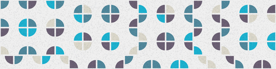 Abstract Geometric Pattern generative computational art illustration