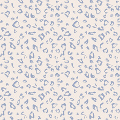 Wild & Soft Leopard Digital Papers, Seamless Patterns, Animal Design Illustration, 12 inches	