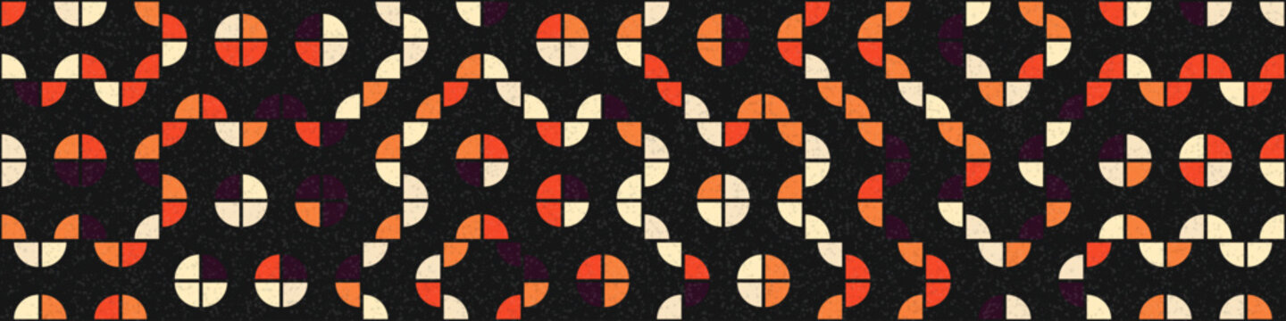 Abstract Geometric Pattern generative computational art illustration