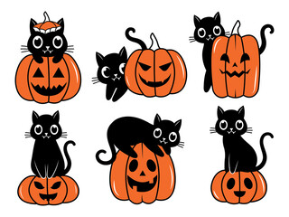 animal, art, autumn, bat, black, cartoon, cat, celebration, character, creepy, cute, decoration, design, domestic, element, evil, face, fear, feline, fun, funny, ghost, halloween, happy, harvest, holi