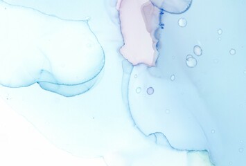 Alcohol Ink Background. Oil Flow Grunge Design.