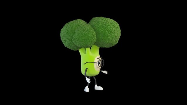 Broccoli points to the three points