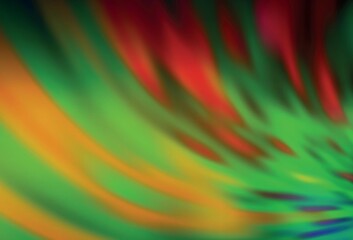 Dark Green, Yellow vector modern elegant layout.