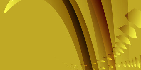 Gold and green background