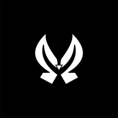 Simple Eagle logo design template , logo  modern abstract Eagle logo design , logo eagle abstract 