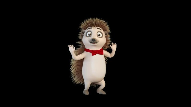 Hedgehog groovy dance