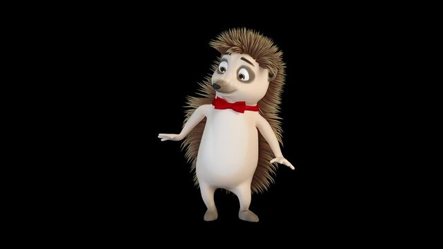 Hedgehog shy