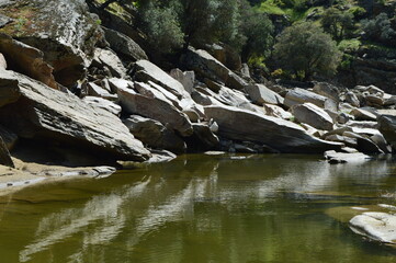 river in the mountains