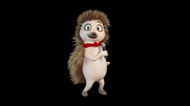 Hedgehog singing song
