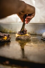 Perfect Burger Backstage Classic Homemade Artisan Bacon Milk Shake Tomato Sauce Sausage Sweet Melted Cheese Onion Chicken Meat Shrimp Menu Gourmet