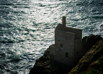 Botallack Crowns engine hose , Cornwall , UK 
