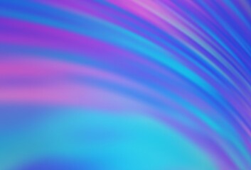 Light Pink, Blue vector abstract blurred background.