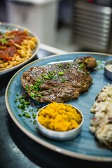 Perfect Burger Backstage Classic Homemade Artisan Bacon Milk Shake Tomato Sauce Sausage Sweet Melted Cheese Onion Chicken Meat Shrimp Menu Gourmet