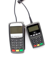 smart pos on white background