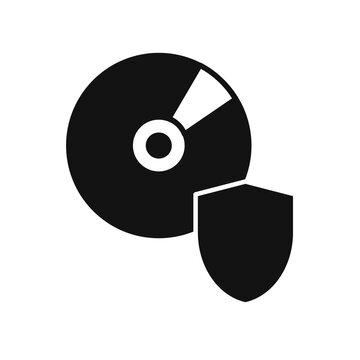CD or DVD protection icon.