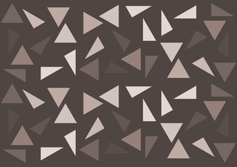 Simple triangle trendy covers design. Minimal geometric shapes composition.