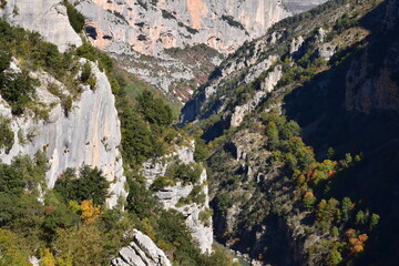 Les Gorges du Verdon, vues depuis la Baume aux Chiens