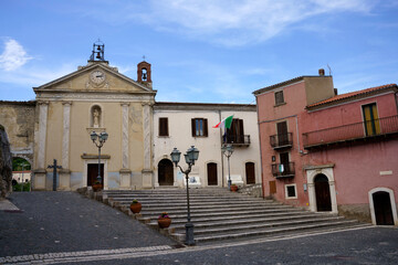 Macchiagodena, old village in the Isernia province, Molise