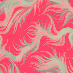 Fototapeta premium Abstract Perlin Noise Geometric Pattern generative computational art illustration