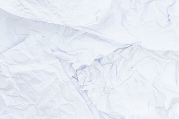 Obraz premium Crumpled purple and red paper with torn edges on a white background. isolated. place for your text.