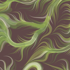 Fototapeta premium Abstract Perlin Noise Geometric Pattern generative computational art illustration