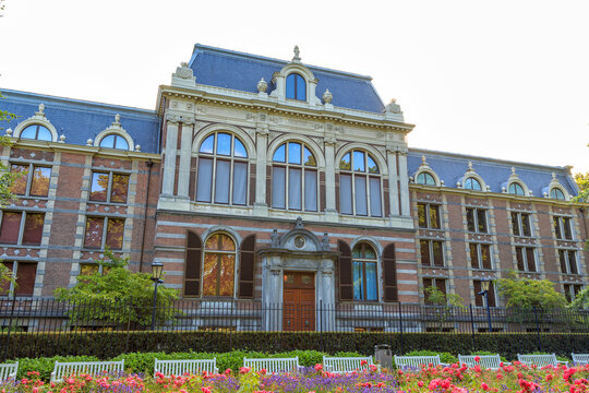 Netherlands, The Hague - July 1, 2019: Royal Collections Building (Society Of The Arts)