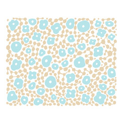 Scandinavian style floral vector illustration