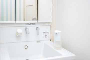 リフォーム後の洗面台