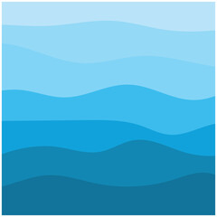 Abstract Water wave design background