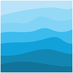 Abstract Water wave design background