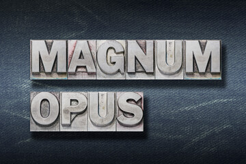 magnum opus den - obrazy, fototapety, plakaty