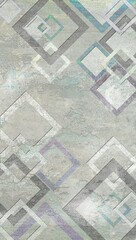 damask patchwork pattern geometric floral ornaments Vintage tile digital design