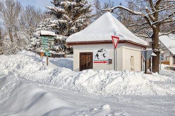 G&uuml;ntersberge im Harz Winterimpressionen