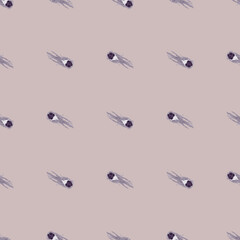 Comet fly seamless pattern. Design meteorite rain . Repeated