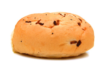 loaf of bread isolated on white