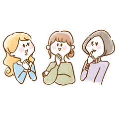 高評価している女性たち