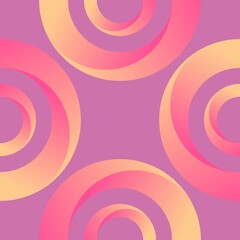 circle background in pink colors