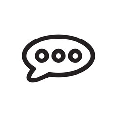 Speech bubble icon ( vector illustration )