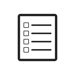 Checklist icon ( vector illustration )