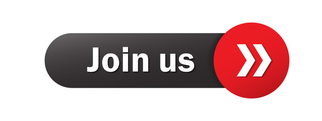 JOIN US black and red vector web button