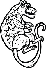 Rat who eats the stars