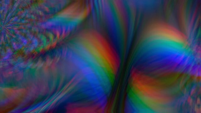 Abstract multicolored blur glowing liquid background