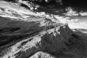 Breathtaking mountain landscape. The Anti Taurus Mountains. Aladaglar National Park. Turkey.