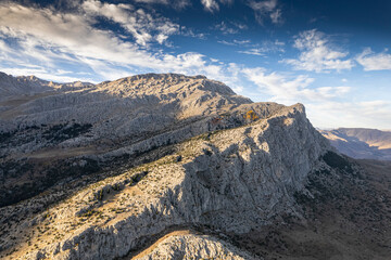 Breathtaking mountain landscape. The Anti Taurus Mountains. Aladaglar National Park. Turkey.