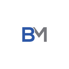 Alphabet B M Letter or Words Design For Your Business