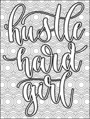 Inspirational quotes coloring pages for adults, Good vibes coloring pages for adults, Adult coloring book art, Adult coloring pages.