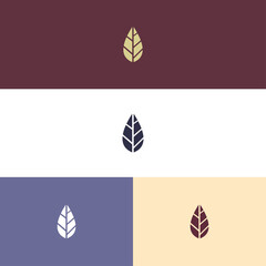 Eco and leaf Related Logo Design For Your Business