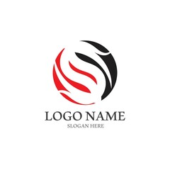 Business corporate S letter logo