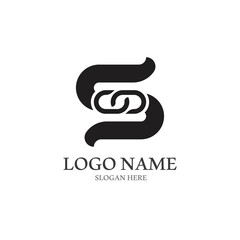Business corporate S letter logo