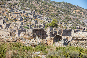 Anamurium Ancient City. Mersin, Turkey